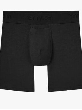 Tommy John Second Skin Black 6” Boxer Briefs
